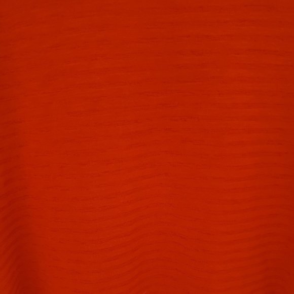 Who What Wear Red Longer Short Sleeve Top with Puffed Shoulders Size L - Picture 8 of 15